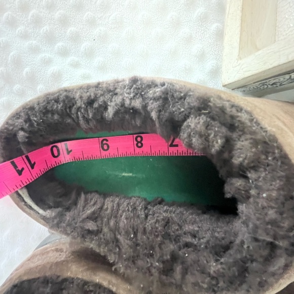 Merrell Brown Suede Lined Clogs Slip On Size 7.5 - Picture 7 of 9